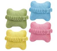 INOOMP 4pcs Small Mouse Wrist Rest Pad Pillow for Mouse Ergonomic Support Desktop Office Use