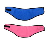 INOOMP 4pcs Thick Dog Cooling Collar No Water Needed Summer Cooling Towel Pet Ice Bandana