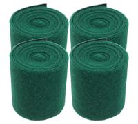 INOOMP 4pcs Tree Protectors for Slackline Setups and Hammocks, Non-slip Synthetic Fiber Straps with Hook-and-loop Fasteners, Green Tree Bark Guards Preventing Damage