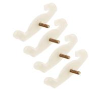 INOOMP 4pcs Violin Shoulder Support Pad Replacement Feet Nonskid for Detachable Legs Enhances Stability Comfort during Long Practice Sessions