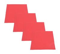 INOOMP 4pcs Warning Flags for Truck Load Safety Oversize Load Warning Flags Wire Loop for Trailer and Pedestrian Crossing Alerts