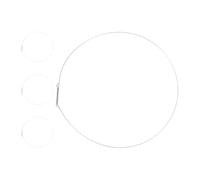 INOOMP 4pcs Washing Machine Door Seal Ring Steel Wire Spring Ring 32cm Silver Fastening Wire for Front Load Washing Machine