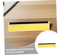 INOOMP 4pcs Yellow 27cm PVA Mop Head Replacement Roller Cleaning Mop Refills for Floor and Kitchen Sturdy Cleaning Supplies for Home and Garden Use