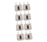 INOOMP 4sets Pet Hay Bag for Guinea Pigs Hay Storage Holder Rabbit Cage Feeder Chinchilla Storage Feeder 2pcs*4