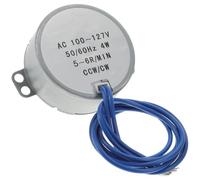 INOOMP 4w Ac Synchronous Motor 100- Slow Rotating 5-6 Revolutions Per Minute Ccw/cw Direction High Torque Iron Motor for Ventilation Mechanism and Home Appliances
