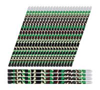 INOOMP 50 Pcs Camouflage Wooden Military Pencils Lightweight and Convenient for Taking Notes and Making Scrapbooks, Special Design with Delicate Workmanship for Artists and Painters