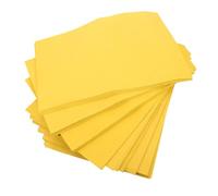 INOOMP 500 Pcs Sacrifice Money Ancestor Money Yellow Paper Easy to Write Smooth Surface Paper Sacrifice Supplies for Qingming Festival and Hungry Ghost Festival