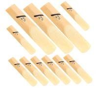 INOOMP 50pcs Eb Saxophone Reeds Alto Sax Reeds Strength Saxophone Part for Beginner Adult Musical Instrument