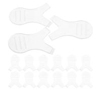 INOOMP 50pcs Eyelash Lift Comb Eyelash Perm Tool 1.77x1.26x0.08in Lightweight Compact Plastic Y Comb Professional for Beginners Business Trips Salon