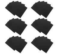 INOOMP 50pcs Marking Machine Business Aluminum Sheet Blank Business Card Elegant Workmanship, Never Rust, Not Easy to Be Folded Or Bent, Suitable for Heat Transfer and Engraving Machine