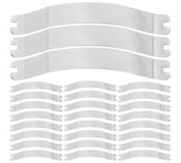 INOOMP 50pcs Picture Framing Tools Picture Frame Backing Spring Clips Aluminum Alloy Invisible Fixation Wear Resistance on The Wall