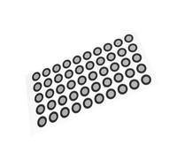 INOOMP 50pcs Reflective Markers Diffuse Reflection Scanner Dots for Scanning Positioning Targets High Visibility Markers for Reference Points