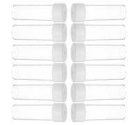 INOOMP 50pcs Sputum Culture with Leak-proof Screw Lids, Plastic Sample Storage Cups for Medical Testing and Laboratory Analysis, Containers for Clinical Use