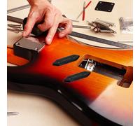 INOOMP 5pcs Electric Guitar Way Toggle Switch Plates Plastic Covers for Protection Lightweight Guitar Pickup Accessories for Musicians