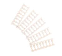 INOOMP 5pcs Micro Landscape Fence Mini Garden Decoration for Dollhouse Model Village Easy Installation Weatherproof Durability Enhanced Realism for DIY Projects