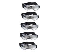 INOOMP 5pcs Pet Goggle Dog Sunglasses Strap Anti-uv Windproof Eyewear for Dogs for Outdoor Activities and Pet Photography Stylish Design