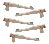 INOOMP 5pcs Piano Linkage Accessories Wooden Jack for Action Mechanism Repair Parts Tuning Tools for Upright Piano Maintenance