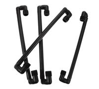 INOOMP 5pcs Plastic Male Threaded Sprinkler Swing Joints with Rotary Support Arm for Lawn Garden Irrigation Compatible with 3/4 Inch Inlet Spray Heads, Minimises Underground System Depth