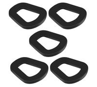 INOOMP 5pcs Rubber Fuel Can Spout Gasket Seal Kit for 20l Oil Drums and Vehicles Sturdy and Reliable Replacement Can Grommet Sealing Rings
