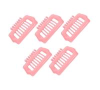 INOOMP 5pcs Small Dog Hair Clips Abs Cute Pet Hair Accessories for Cats and Dogs Easy to Use Puppy Barrettes for Maltese Yorkshire Terrier Poodle Bichon Frise Grooming