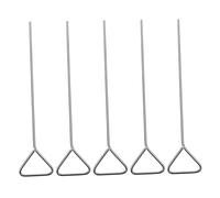 INOOMP 5pcs Stainless Steel Cell Spreaders Lab Tools for Wide Spreading Lightweight and Reusable After High Temperature Sterilization Rust Resistant for Laboratory Cell Applications
