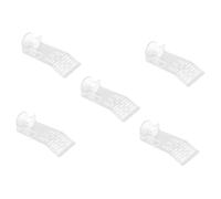 INOOMP 5pcs Turtle Basking Platform with Cups Floating Climbing Island for Turtle Tanks Transparent for Aquatic Pet Health