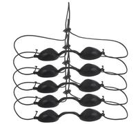 INOOMP 5Pcs UV Safety Eye Patch Goggles for Skin Care Beauty Machines Headband Lightweight PVC Protective Cover for Infrared Light Therapy