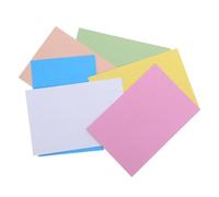 INOOMP 6 Sheets Premium Paper Hanging File Folder Tab Labels with Versatile Labeling Solution and Smooth Writing Surface, for Categorization and Work Organization