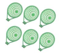 INOOMP 6pcs Bird Nesting Bowl for Breeding and Hatching Safe Plastic Nest for Parakeets Finches Pet Birds for Comfortable Incubation and Healthy Development