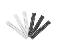 INOOMP 6pcs Kalimba Stickers Thumb Piano Staff Decals for Beginner Training Musical Practice Note Labels Removable Keyboard Accessories