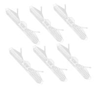 INOOMP 6pcs Plastic Beetle Collecting Traps for Beekeeping Safe Hive Tool with Dual Bait Sections Easy Frame Installation Beetle Control for Healthy Bee Boxes