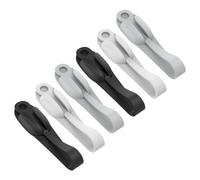 INOOMP 6pcs Silicone Cord Keeper Adhesive Wire Holder for Cable Management | Foam Adhesive Backing, No-residue Removal, Office and Kitchen Use, for Air Fryers and Small Appliances