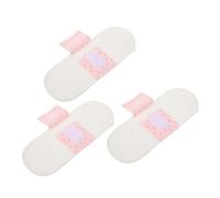 INOOMP 6pcs Washable Cotton Menstrual Pads for Women Lightweight and Breathable Period Liners with High Absorbency for Overnight Use and Postpartum Protection