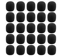 INOOMP 70pcs Small Lapel Microphone Windscreen Sponge Covers for Lavalier Microphones, Comfortable Wear, Minimizes Background Noise, for Crowded Venues and Group Settings