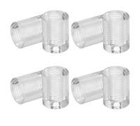 INOOMP 8pcs Acrylic Standoff Screws for Wall Mounting Advertising Materials and Sign Holders, Display with Secure Installation, for Office and High-traffic Spaces