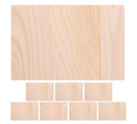 INOOMP 8pcs Breaking Boards Taekwondo: Taekwondo Breaking Punching Wood Wooden Kick Board Training Accessory For Karate Practice Performing Beige