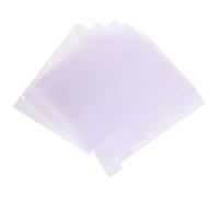 INOOMP 8pcs Dividers for Binder Notepad Tabs Colored Page Markers Practical Versatile Pp Material Lavender for Memo-Keeping and Time Planning
