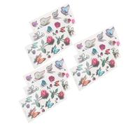 INOOMP 9 Sheets Waterproof Temporary Tattoos Transfer Stickers for Men and Women, Easy to Clean and Wear Resistant Body Tattoos Decals, Unique Pattern for Party Use