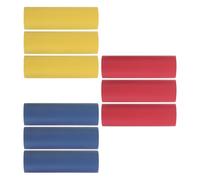 INOOMP 9pcs Foam Tubes Grip Aid for Utensils and Pens Adaptive Soft Sponge Arc Handles Supporting Rehabilitation for Adults and People with Disabilities, for Filling Forms and Schools