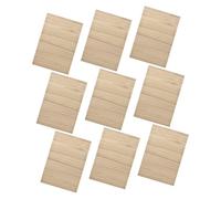 INOOMP 9Pcs Taekwondo Breakable Boards for Karate Practice Performance Wood Material Multi-thickness Training Planks for Martial Arts Strength and Skill Development