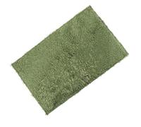INOOMP Absorbent Cotton Imitation Lawn Reptile Supply Tortoise Flooring Mat for Reptiles and Turtles Habitat