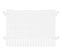 INOOMP Acrylic Aquarium Divider 38x30cm Isolation Board with Suction Cups Portable Fish Tank Separator for Fish Breeding and Aquarium Separation