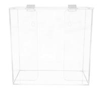 INOOMP Acrylic Mask Storage Box Large Capacity Multi-purpose Wall-mounted Design Cosmetic Storage Box for Common Areas and Offices