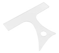 INOOMP Acrylic Router Template for Cutting Board Handle Lightweight Design and Improved Cutting Efficiency, for DIY and Woodworking Projects