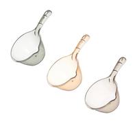 INOOMP Acrylic Water Ladles Time-Saving and Convenient Practical Ladle Spoons with Long Handles 3pcs for Kitchen and Gardening Watering for Home and Bath Use