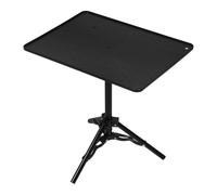 INOOMP Adjustable 55cm Desktop Projector Stand with Metal Tripod and Tray, Portable Floor and Bedside Projector Screen Stand for Home and Outdoor Use