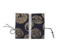 INOOMP Adjustable A5 Fabric Book Sleeve Cover with Vintage Totem Pattern Handmade Cloth Book Protector for Sturdy Protection and Stylish Reading Accessories
