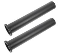 INOOMP Adjustable Anti-skid Plastic Handle Grip for Dumbbell and Barbell with Removable End Cap, Stainless Steel Barbell Collar Sleeve for Gym Safety and Protection