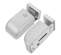 INOOMP Adjustable Sliding Door Floor Guide Easy Installation 2pcs with Stainless Steel Material and Precision Positioning with Invisible for Shower Doors in Bathroom and Shower Enclosures