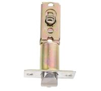 INOOMP Adjustable Tubular Door Lock Latch and Stainless Steel Construction with Secure Locking Mechanism 60-70mm Adjustable Latch Size Suitable for Bathrooms and Interior Spaces